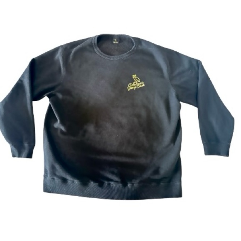OVO Black Solid Gold Owl Crewneck Men’s XXL
